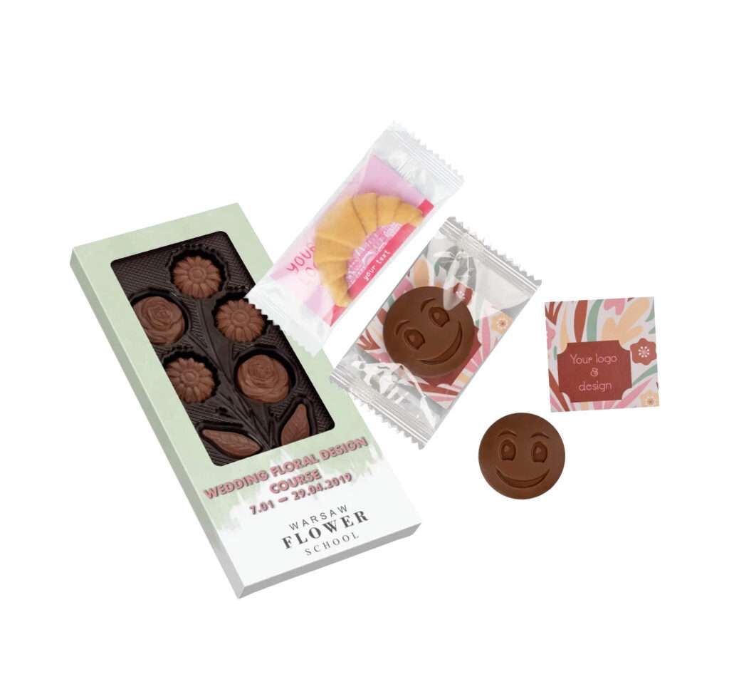 chocolats personnalisés cadeau d'entreprise