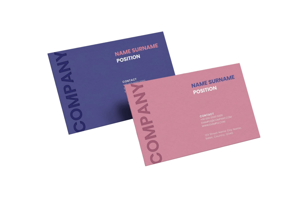 cartes de visite à Angers