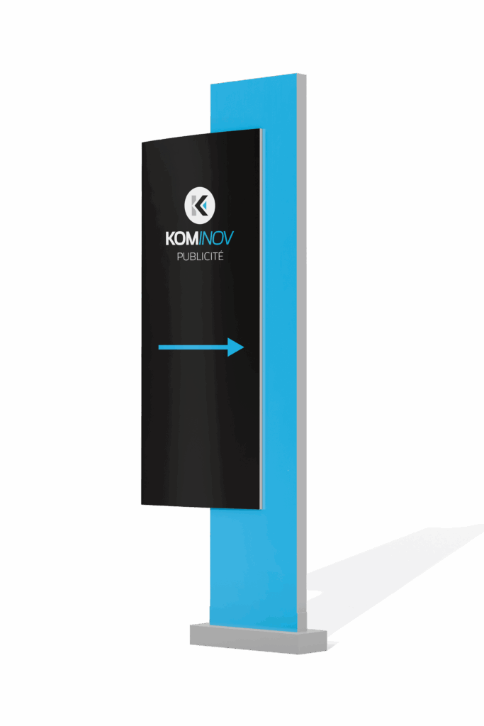 totem publicitaire